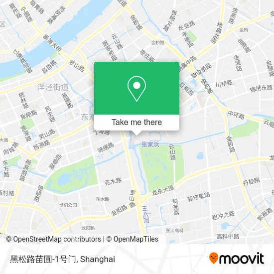 黑松路苗圃-1号门 map