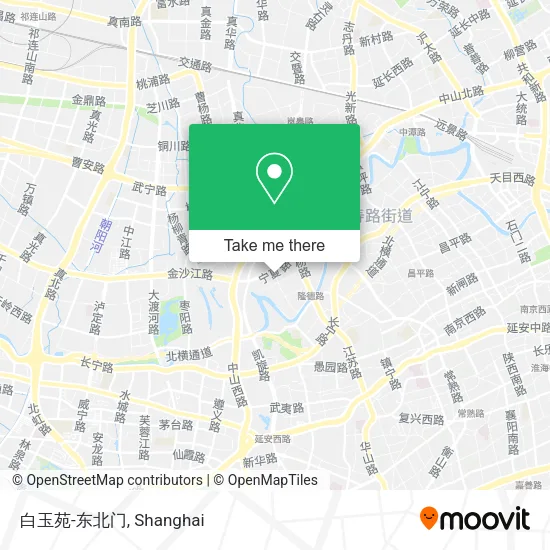 白玉苑-东北门 map