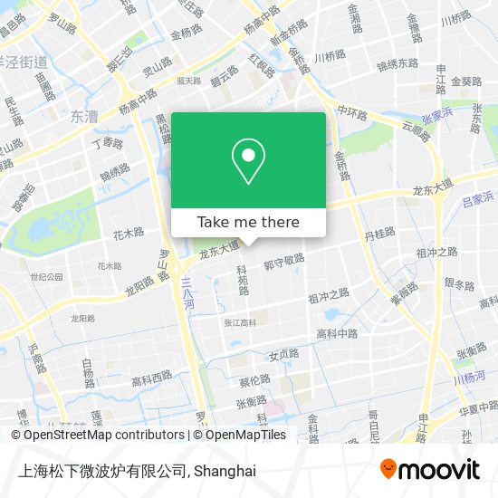 上海松下微波炉有限公司 map