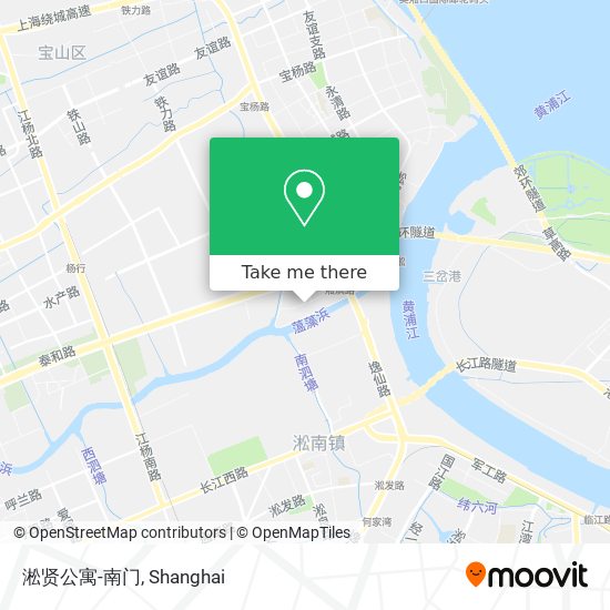 淞贤公寓-南门 map