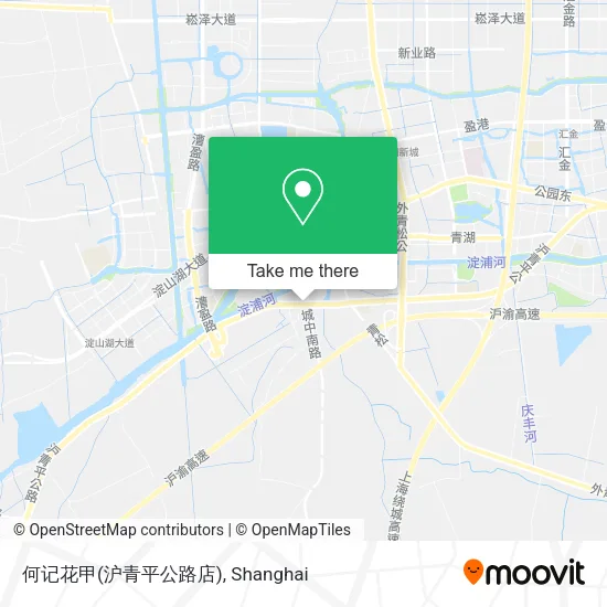 何记花甲(沪青平公路店) map
