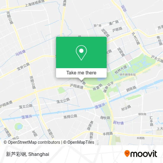 新芦彩钢 map