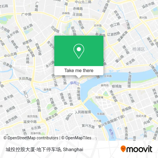 城投控股大厦-地下停车场 map
