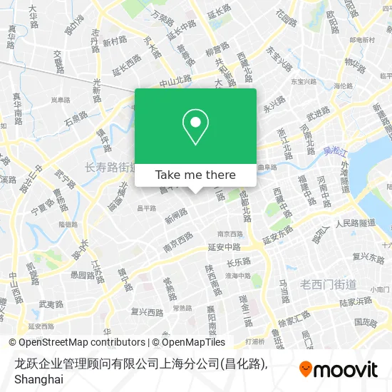 龙跃企业管理顾问有限公司上海分公司(昌化路) map