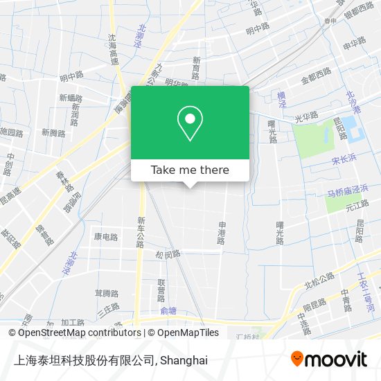 上海泰坦科技股份有限公司 map