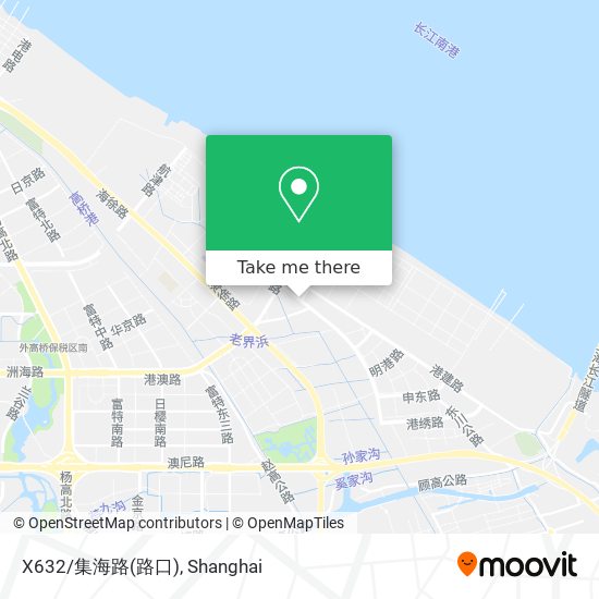 X632/集海路(路口) map