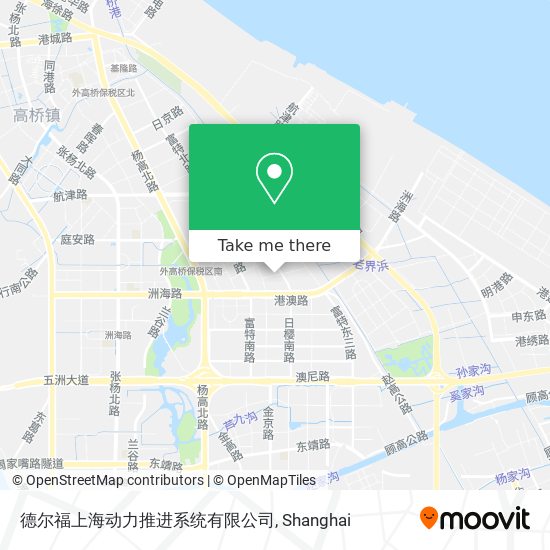德尔福上海动力推进系统有限公司 map