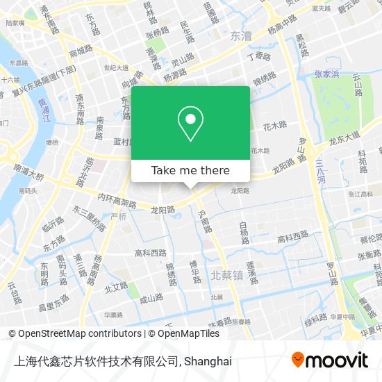 上海代鑫芯片软件技术有限公司 map