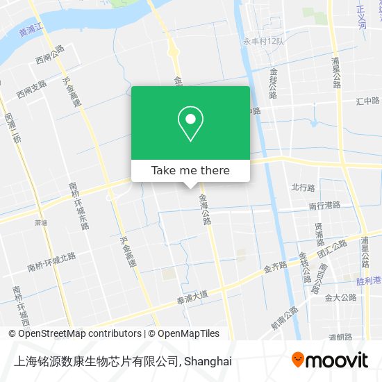 上海铭源数康生物芯片有限公司 map