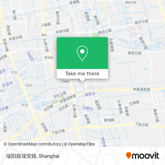 瑞阳路瑞安路 map