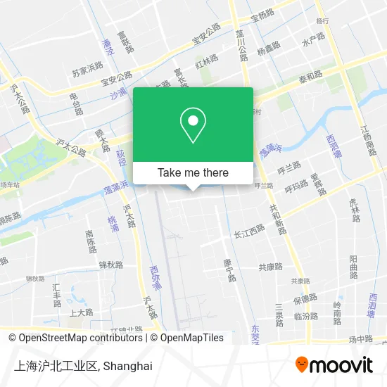 上海沪北工业区 map