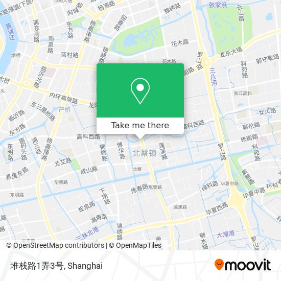 堆栈路1弄3号 map