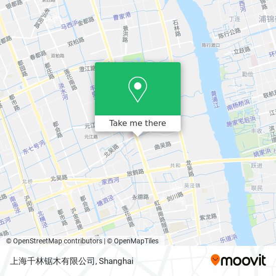 上海千林锯木有限公司 map