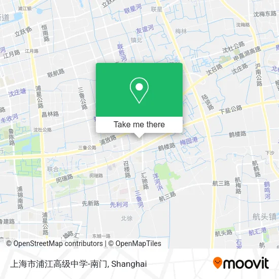 上海市浦江高级中学-南门 map