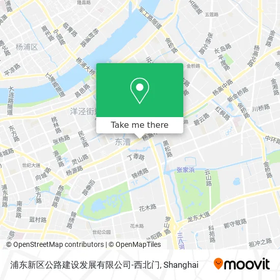 浦东新区公路建设发展有限公司-西北门 map