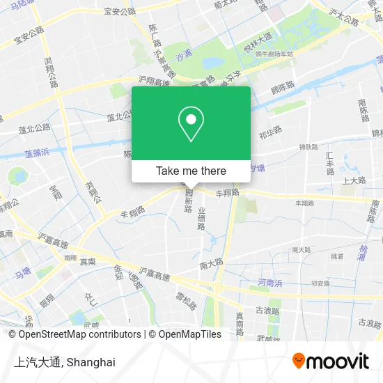上汽大通 map