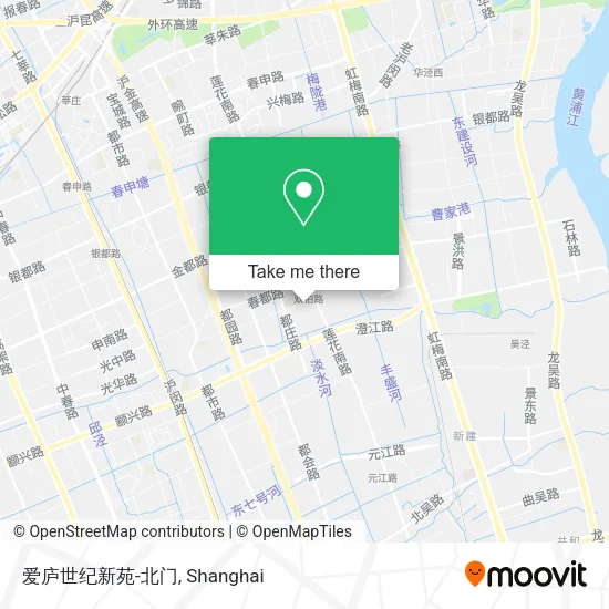 爱庐世纪新苑-北门 map