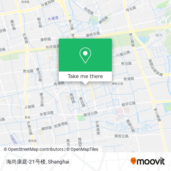 海尚康庭-21号楼 map