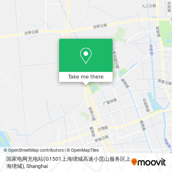 国家电网充电站(G1501上海绕城高速小昆山服务区上海绕城) map
