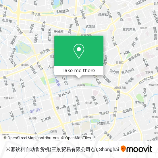 米源饮料自动售货机(三景贸易有限公司点) map