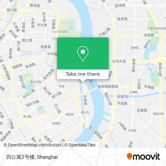 四公寓2号楼 map