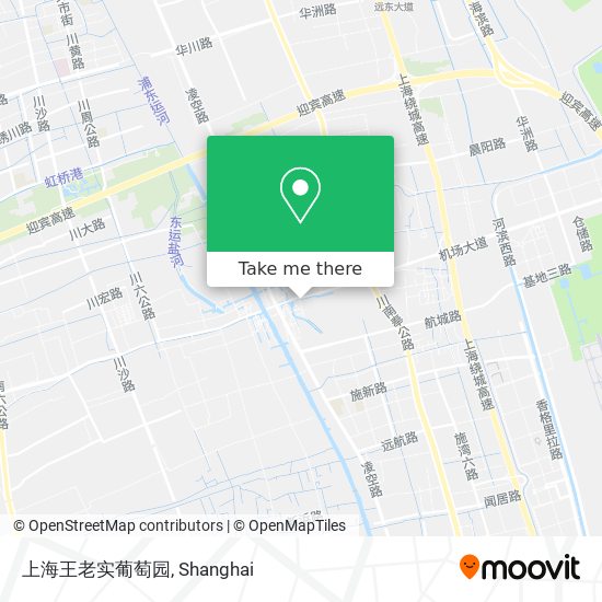 上海王老实葡萄园 map