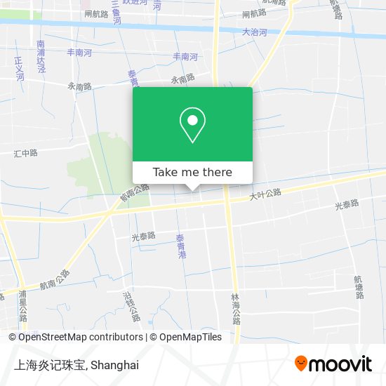 上海炎记珠宝 map