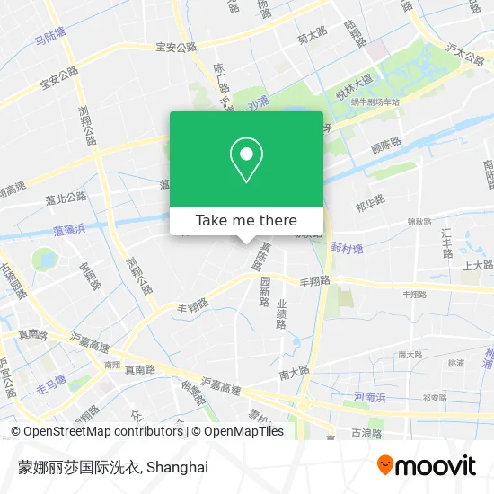 蒙娜丽莎国际洗衣 map