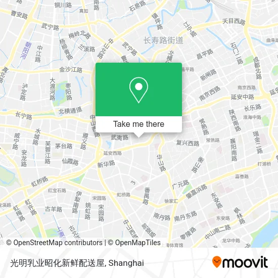 光明乳业昭化新鲜配送屋 map