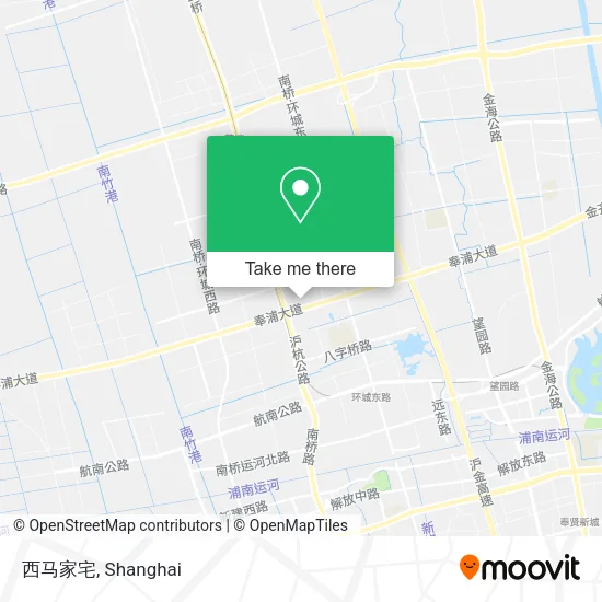 西马家宅 map