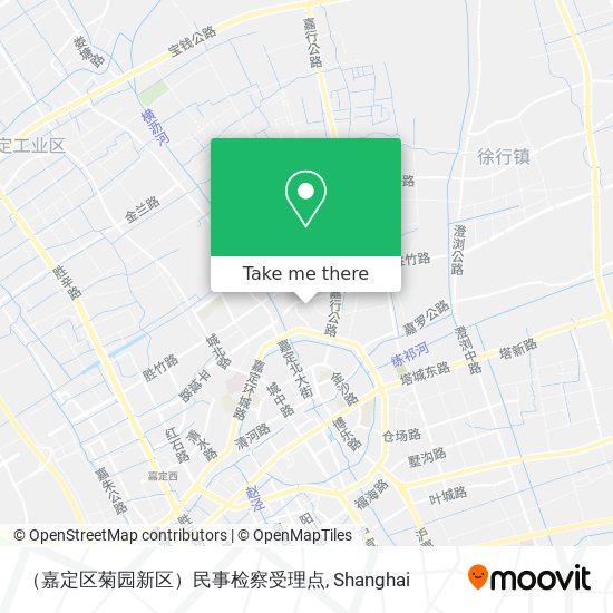 （嘉定区菊园新区）民事检察受理点 map