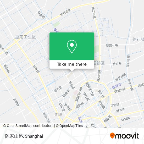 陈家山路 map
