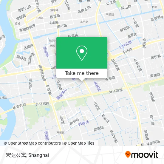 宏达公寓 map