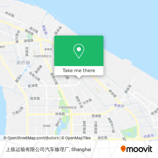 上炼运输有限公司汽车修理厂 map