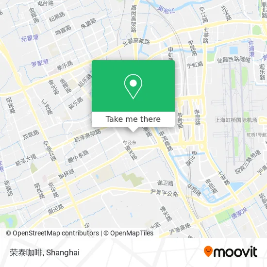 荣泰咖啡 map