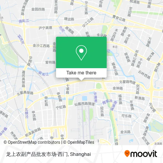 龙上农副产品批发市场-西门 map