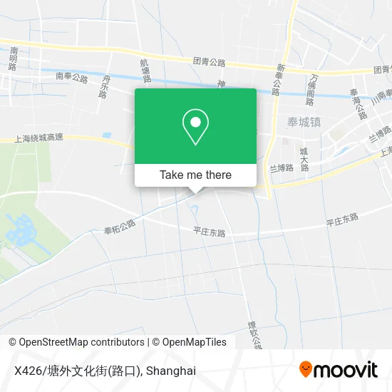 X426/塘外文化街(路口) map