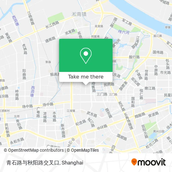 青石路与秋阳路交叉口 map
