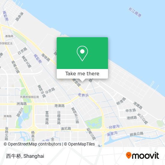 西牛桥 map