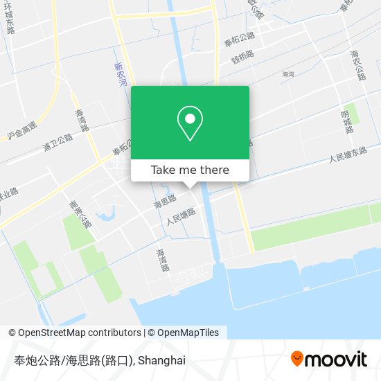 奉炮公路/海思路(路口) map