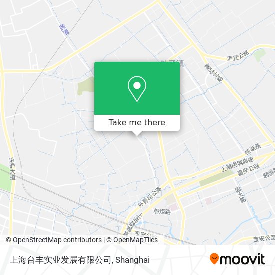 上海台丰实业发展有限公司 map