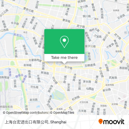 上海台宏进出口有限公司 map