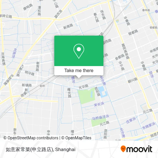 如意家常菜(申立路店) map