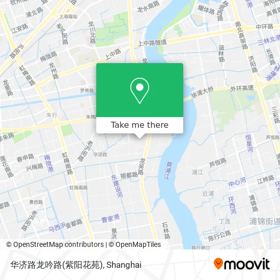 华济路龙吟路(紫阳花苑) map