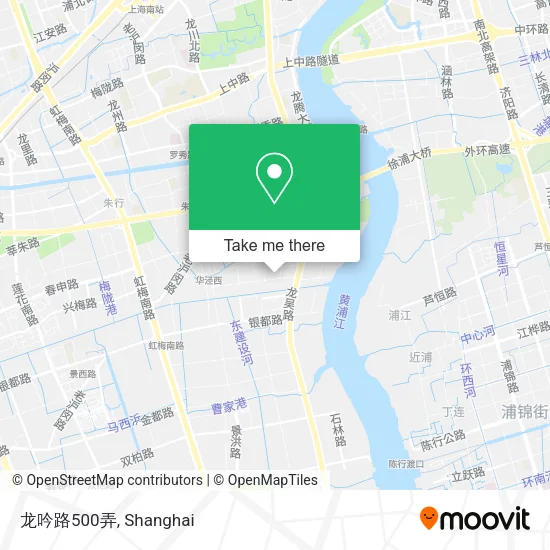 龙吟路500弄 map