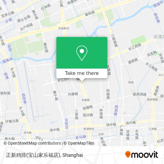 正新鸡排(宝山家乐福店) map