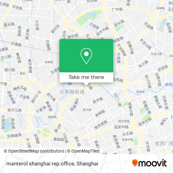 manterol shanghai rep.office map