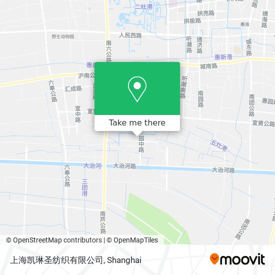 上海凯琳圣纺织有限公司 map