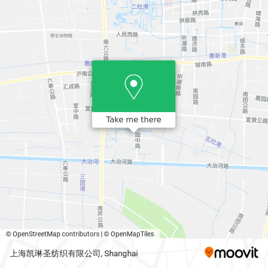 上海凯琳圣纺织有限公司 map