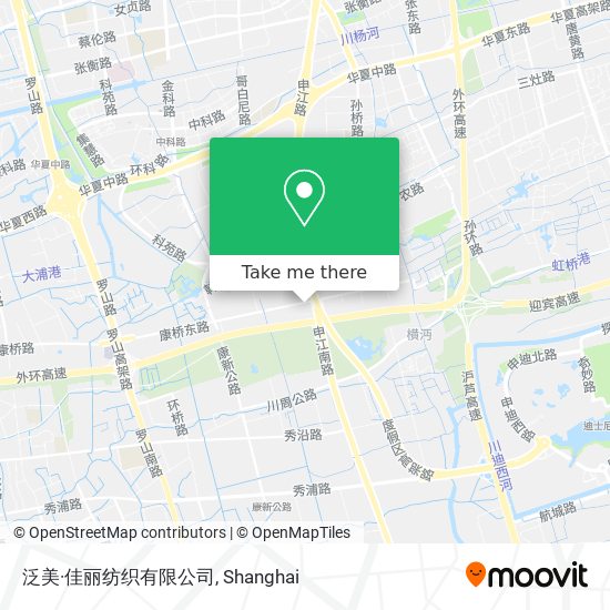 泛美·佳丽纺织有限公司 map
